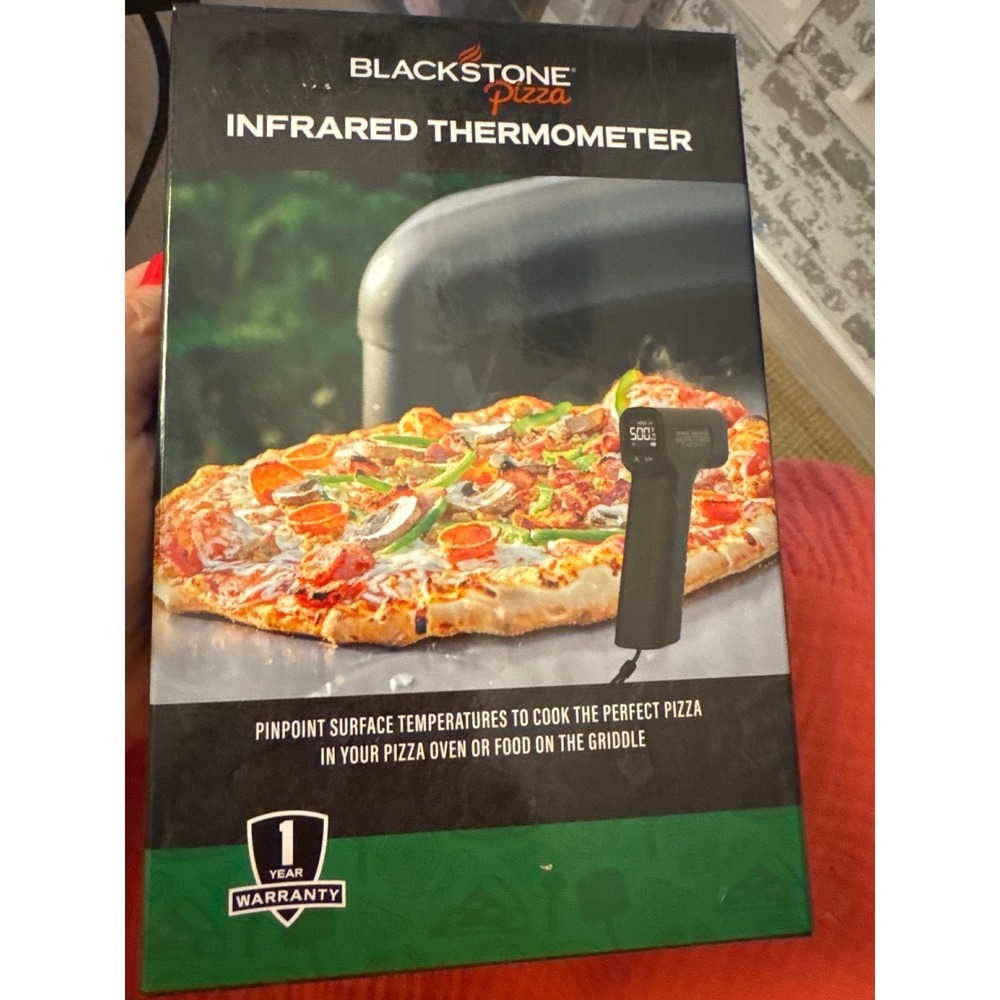 Blackstone Pizza Infrared Thermometer Laser Temperature Gun 5902 Black NEW